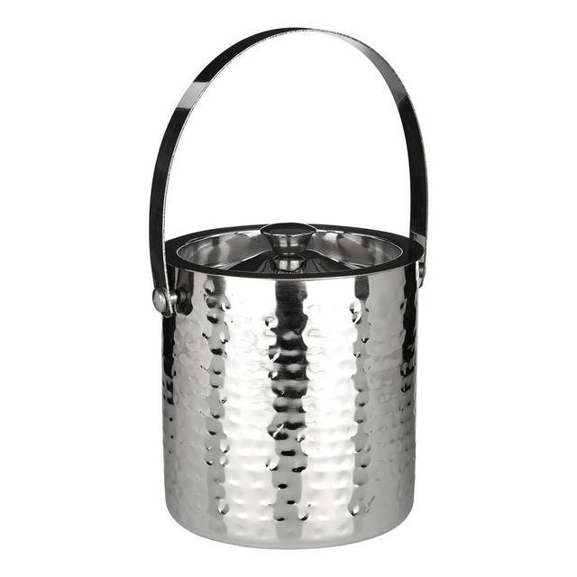 Anton Ice Bucket Symple Stuff Colour: Silver on Productcaster.