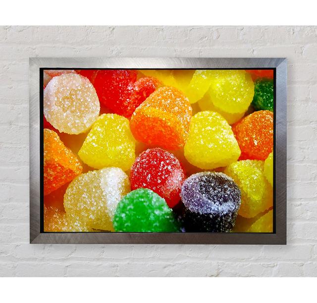 Jelly Tots - Einzelne Bilderrahmen Kunstdrucke Bright Star Größe: 100cm H x 141,4cm B x 3,4cm T on Productcaster.