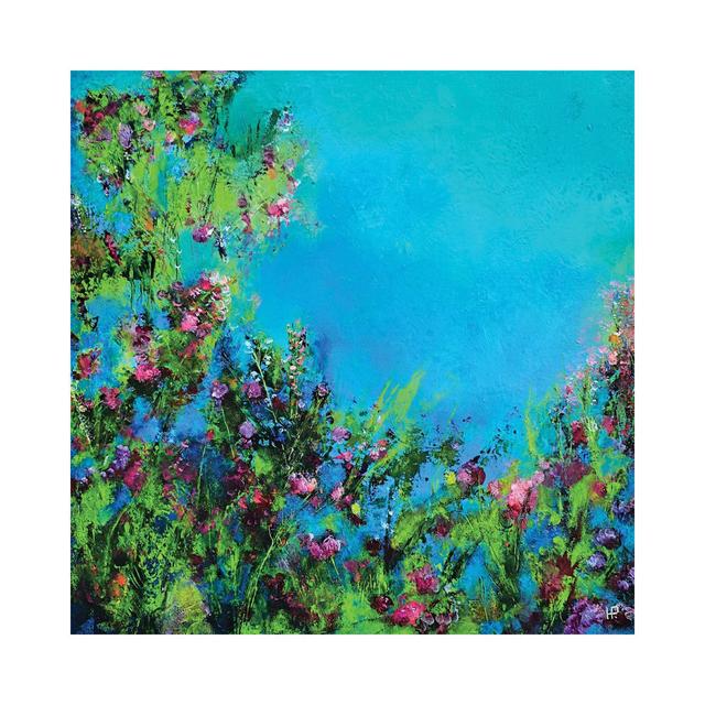 The Flowers In My Garden II by Hanneke Pereboom - No Frame Gallery-Wrapped Canvas Giclée on Canvas ClassicLiving Size: 30.48cm H x 30.48cm W on Productcaster.