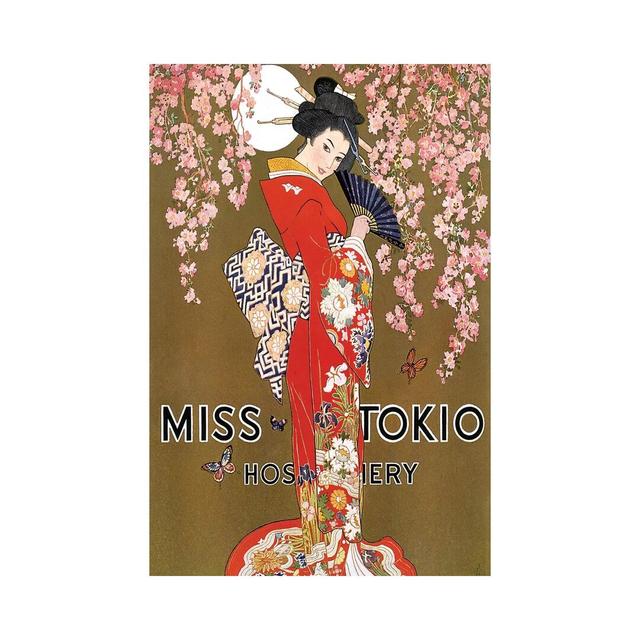 1927 Miss Tokio Hosiery Magazine - Graphic Art Print on Canvas Bloomsbury Market Format: Wrapped Canvas, Size: 66.04cm H x 45.72cm W x 1.91cm D on Productcaster.