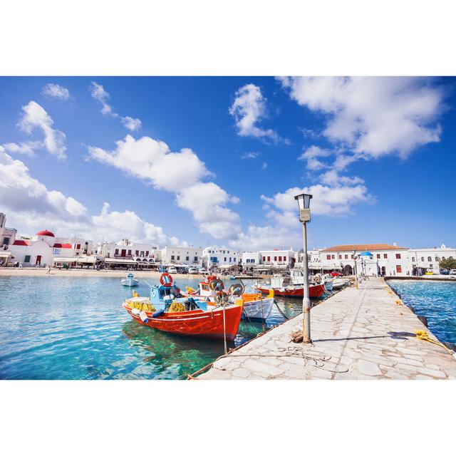 Ben Greece by Poike - Wrapped Canvas Print Breakwater Bay Size: 20cm H x 30cm W x 3.8cm D on Productcaster.