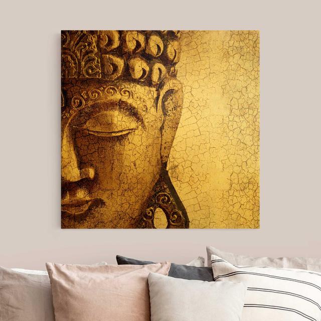 Vintage Buddha - Wrapped Canvas Graphic Art Latitude Vive Size: 50cm H x 50cm W on Productcaster.