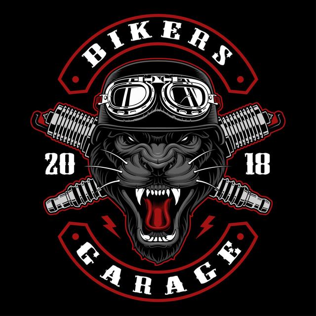 Bikers Garage Symbol Maturi Size: 76cm H x 76cm W x 3.8cm D on Productcaster.