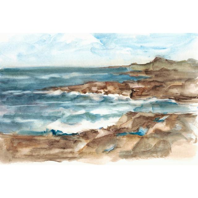 Coastal Watercolor VI Highland Dunes Size: 20cm H x 30cm W x 3.8cm D on Productcaster.