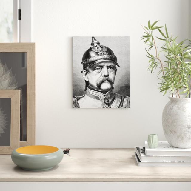 Portrait of Otto von Bismark - Painting Print East Urban Home Format: Unframed Paper, Size: 50 cm H x 40 cm W x 0.2 cm D on Productcaster.