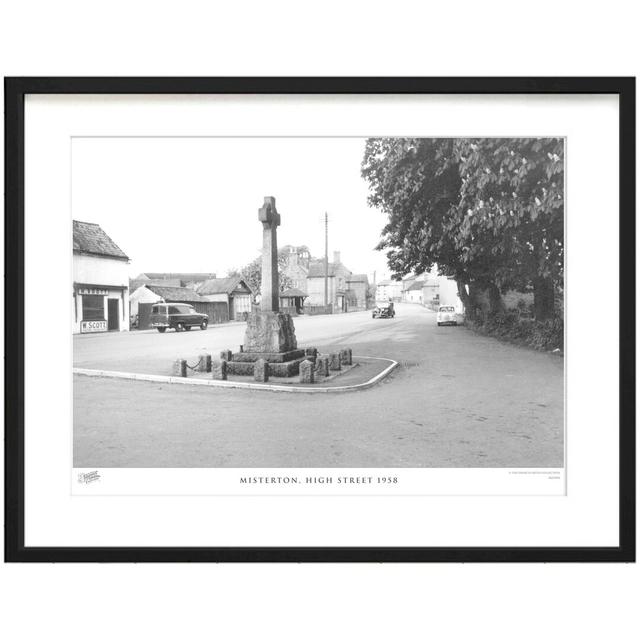 'Misterton, High Street 1958' - Picture Frame Photograph Print on Paper The Francis Frith Collection Size: 60cm H x 80cm W x 2.3cm D on Productcaster.