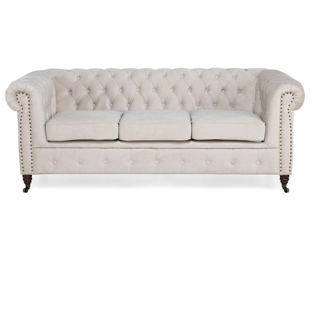 Sofa Americus ClassicLiving Polsterfarbe: Grau on Productcaster.