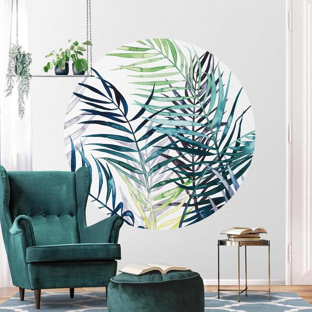 Laurin Matte Peel & Stick Mural Bay Isle Home Size: 150cm L x 150cm W on Productcaster.