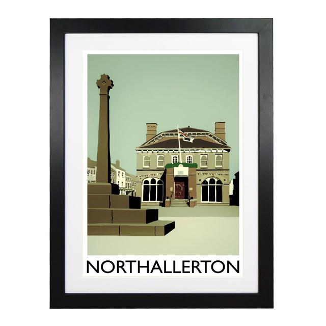 Richard O'Neil - Print East Urban Home Size: 43.5 cm H x 33.5 cm W x 2.2 cm D, Format: Black Wood Frame on Productcaster.