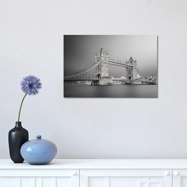 Tower Bridge - Wrapped Canvas Photograph Ebern Designs Size: 30.48cm H x 45.72cm W x 1.9cm D on Productcaster.