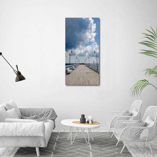 Leinwanddruck - Wandkunst - Drucke auf Leinwand - 60X120 Bild Bildthema: Kochrezepte Haus am Meer on Productcaster.