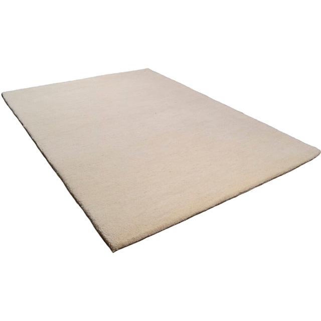 Lene Hand Knotted Wool White Rug Latitude Run Rug Size: Rectangle 200 x 250 cm on Productcaster.