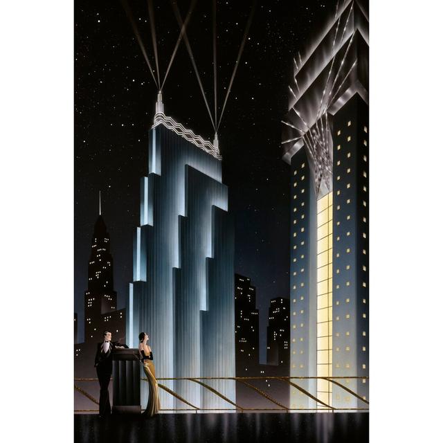 Into The Night by Robert Hoppe - Wrapped Canvas Print Corrigan Studio Size: 91cm H x 61cm W on Productcaster.