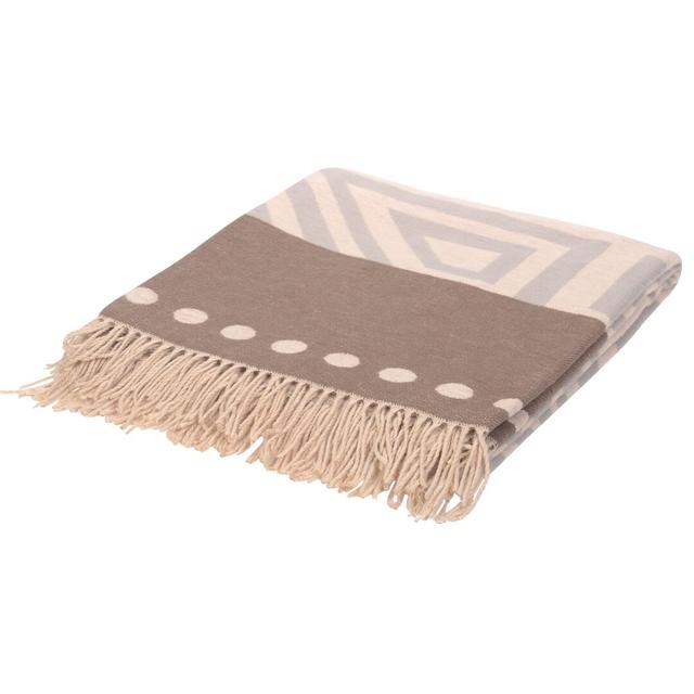 Kuscheldecke Anakie ModernMoments Farbe: Taupe/Grau on Productcaster.