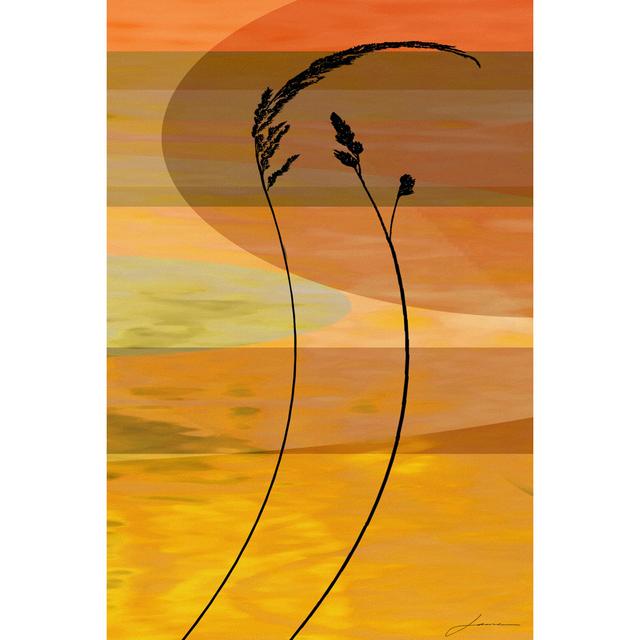 Sunset Duet III by James Burghardt - Wrapped Canvas Art Prints Rosalind Wheeler Size: 76cm H x 51cm W x 3.8cm D on Productcaster.