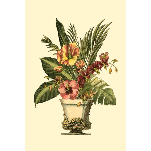 Tropical Elegance I by Vision Studio - Wrapped Canvas Graphic Art Bay Isle Home Size: 76cm H x 51cm W x 3.8cm D on Productcaster.