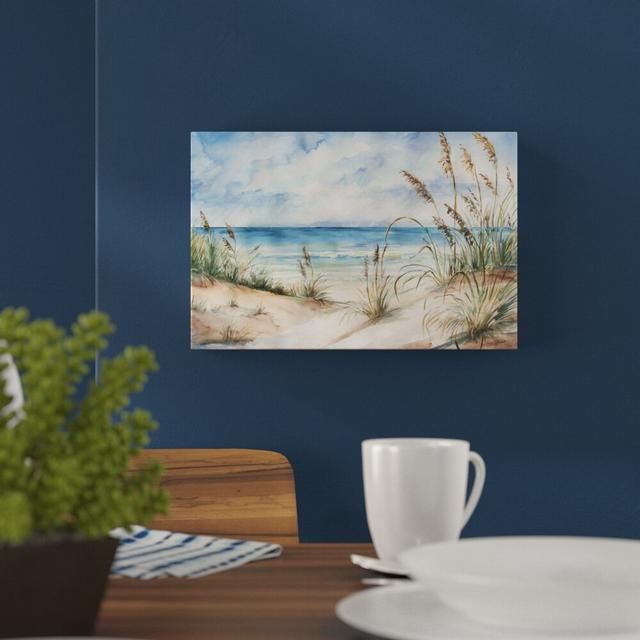 Coastal Landscape by Tre Sorelle Studios - Wrapped Canvas Print East Urban Home Size: 38.1cm H x 25.4cm W on Productcaster.