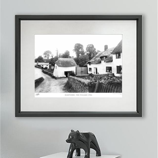 'Harpford, the Village 1906' - Picture Frame Photograph Print on Paper The Francis Frith Collection Size: 60cm H x 80cm W x 2.3cm D on Productcaster.