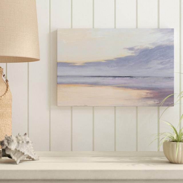 Shore by Julia Purinton - No Frame Print on Canvas Blue Elephant Size: 30cm H x 46cm W x 3.8cm D on Productcaster.