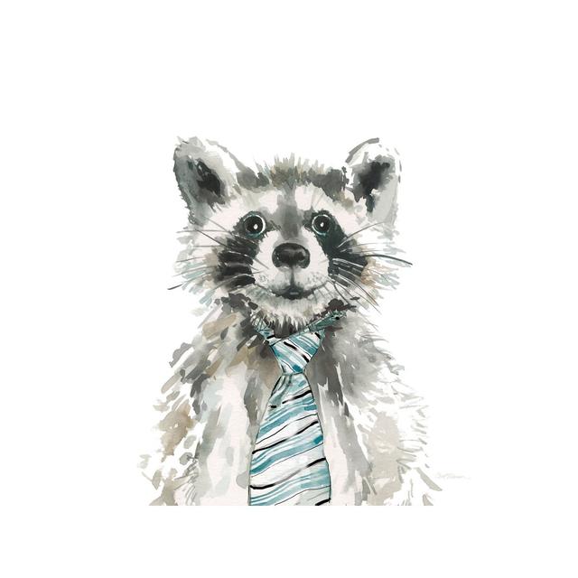 'Raccoon' Painting on Wrapped Canvas East Urban Home Size: 66.04cm H x 66.04cm W x 1.91cm D on Productcaster.