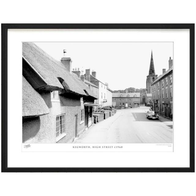 'Kegworth, High Street C1960' - Picture Frame Photograph Print on Paper The Francis Frith Collection Size: 31.5cm H x 38.8cm W x 2.3cm D on Productcaster.