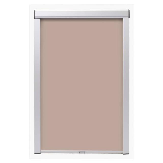 Verdunklungsrollo ClearAmbient Farbe: Beige, Größe: 96,3 cm B x 98,2 cm L on Productcaster.