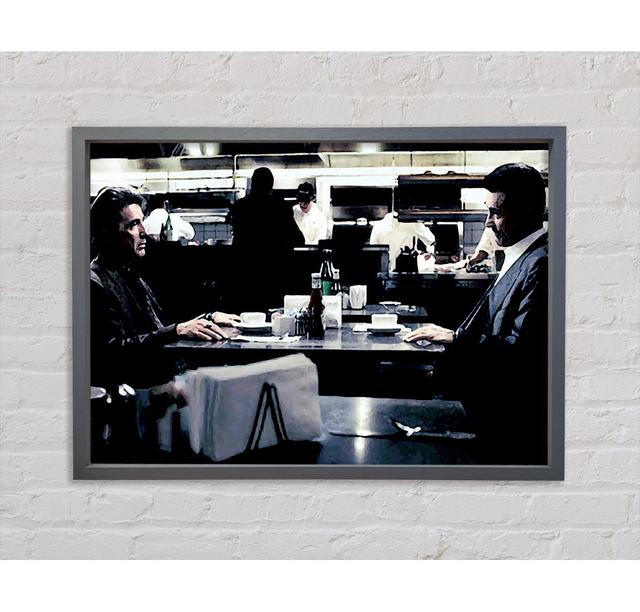 Heat Al Pacino Robert De Niro Face Off - Single Picture Frame Art Prints on Canvas Bright Star Size: 84.1cm H x 118.9cm W x 3.3cm D on Productcaster.