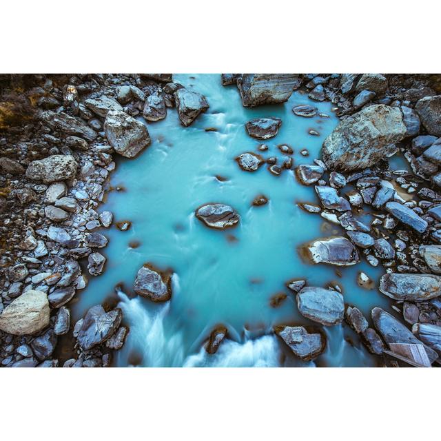 Flowing River Rapids by Philip Thurston - No Frame Art Prints on Canvas Beachcrest Home Size: 20cm H x 30cm W on Productcaster.