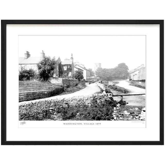 'Waddington, Village 1899' - Picture Frame Photograph Print on Paper The Francis Frith Collection Size: 45cm H x 60cm W x 2.3cm D on Productcaster.