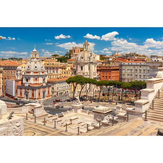 Fernandina Ancient Trajan Forum, Italy - Wrapped Canvas Print 17 Stories Size: 61cm H x 91cm W x 3.8cm D on Productcaster.