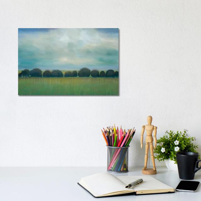 Greener Pastures by Liz Jardine - Wrapped Canvas Gallery-Wrapped Canvas Giclée ClassicLiving Size: 20.32cm H x 30.48cm W x 1.91cm D on Productcaster.