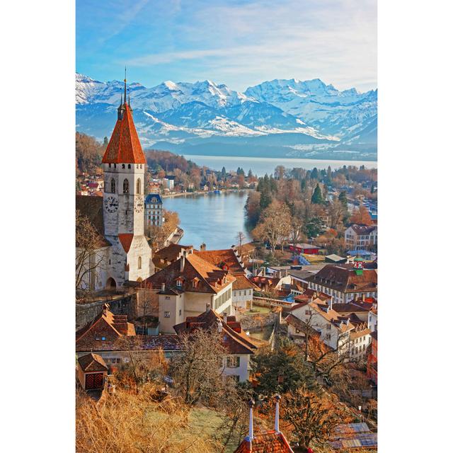 Panorama of Thun Church by Roman Babakin - Wrapped Canvas Photograph 17 Stories Size: 122cm H x 81cm W on Productcaster.