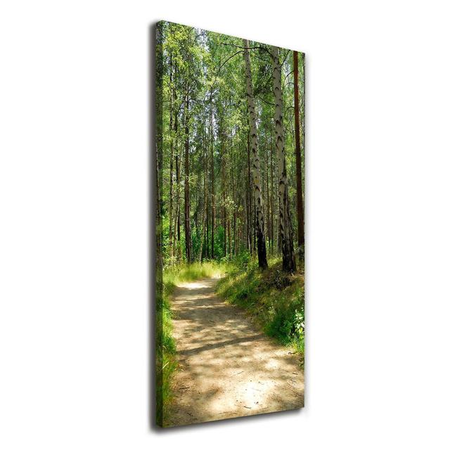 Birch Forest - Wrapped Canvas Art Prints Union Rustic on Productcaster.