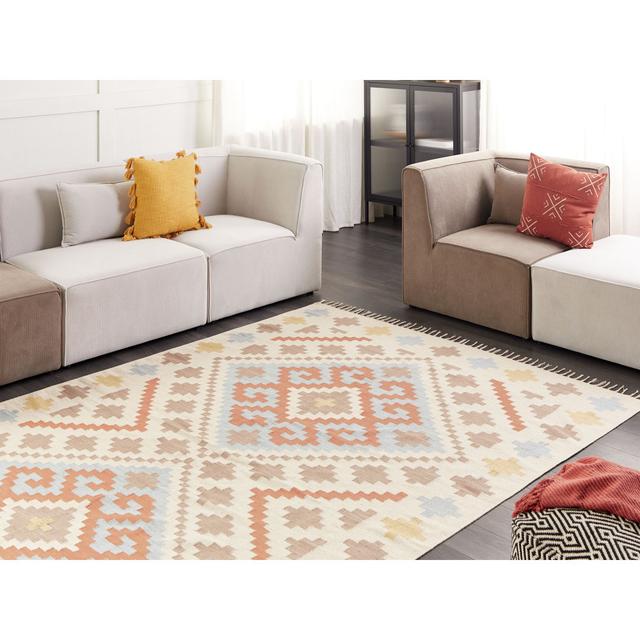 Belvedere Southwestern Hand Woven Beige Area Rug Gracie Oaks Rug Size: Rectangle 200 x 300cm on Productcaster.