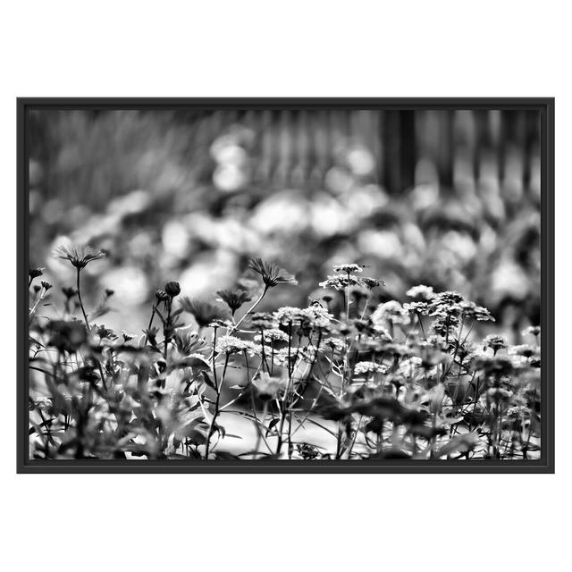 Gerahmtes Wandbild Blumenwiese East Urban Home Größe: 70 cm H x 100 cm B on Productcaster.