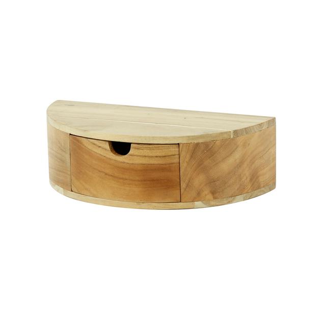 Gambell Solid Wood Bedside Table Alpen Home on Productcaster.