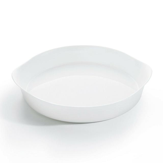 Single Opal Smart Cuisine Carine Platter Luminarc Size: 5cm H x 30cm W x 30cm D on Productcaster.