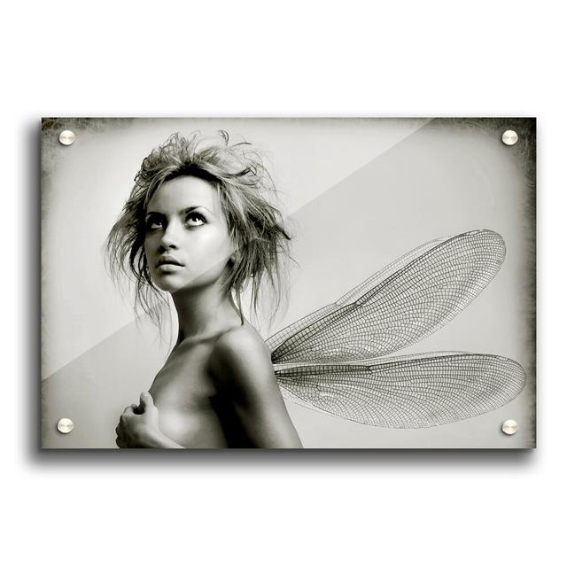 Exotic Fairy Wings - Unframed Graphic Art Print on Paper East Urban Home Size: 84.1cm H x 118.9cm W on Productcaster.