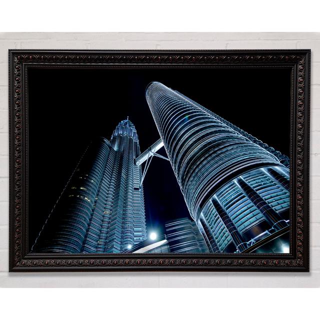 Building Towers - Single Picture Frame Art Prints Ebern Designs Size: 100cm H x 141.4cm W on Productcaster.