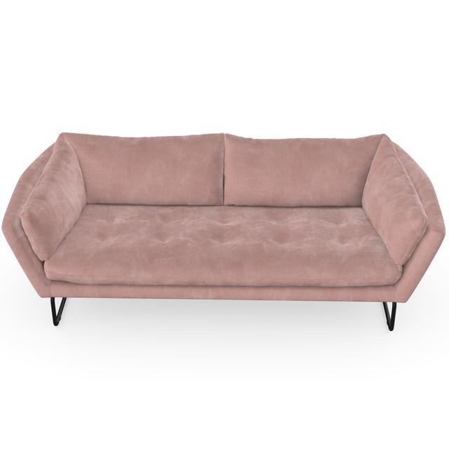 Sofa Lionius Ebern Designs Polsterfarbe: Dusty Pink on Productcaster.