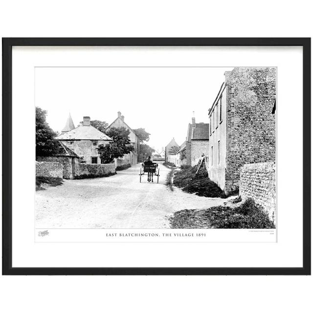 East Blatchington, The Village 1891 by Francis Frith - Single Picture Frame Print The Francis Frith Collection Size: 28cm H x 36cm W x 2.3cm D on Productcaster.