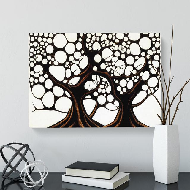 Dashing Trees - Wrapped Canvas Print Marlow Home Co. Size: 50cm H x 76cm W x 3cm D on Productcaster.