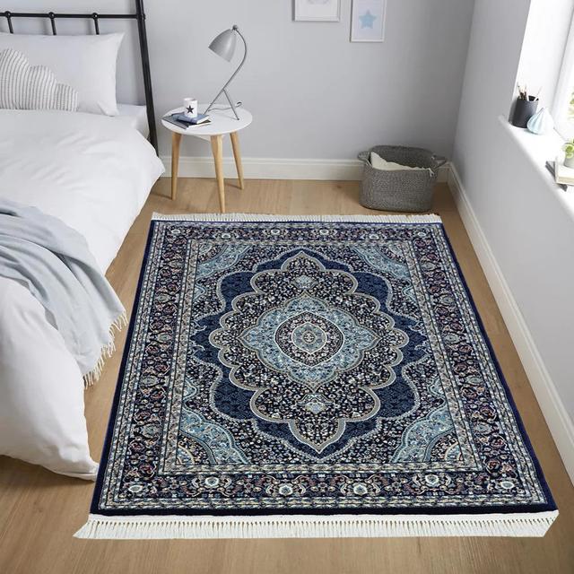 Aubreonna Floral Machine Woven Area Rug Latitude Vive Rug Size: Rectangle 80 x 300cm on Productcaster.