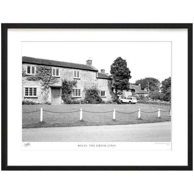 Mells, The Green C1965 - Single Picture Frame Print The Francis Frith Collection Size: 40cm H x 50cm W x 2.3cm D on Productcaster.