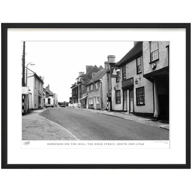 'Horndon on the Hill, the High Street, South End C1960' by Francis Frith - Picture Frame Photograph Print on Paper The Francis Frith Collection Size: on Productcaster.