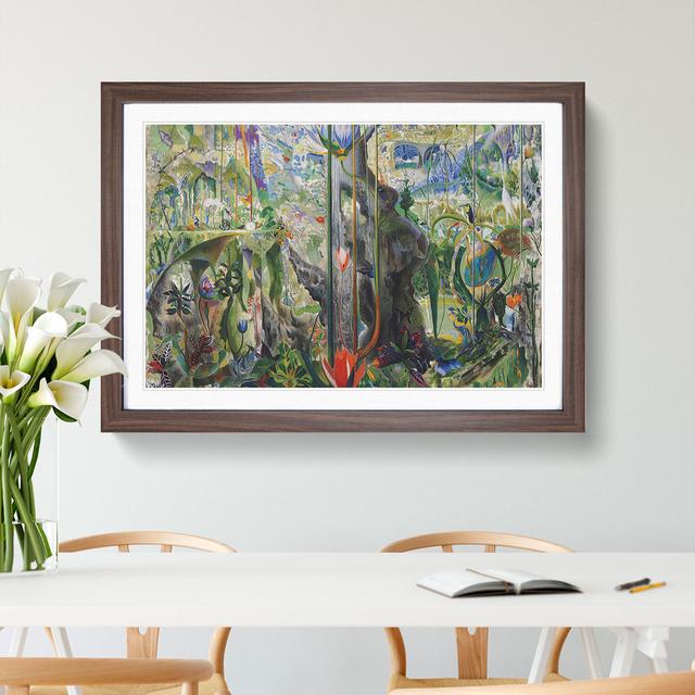 Tree of My Life by Joseph Stella - Picture Frame Painting East Urban Home Size: 27cm H x 36cm W x 2cm D, Frame Option: Walnut on Productcaster.