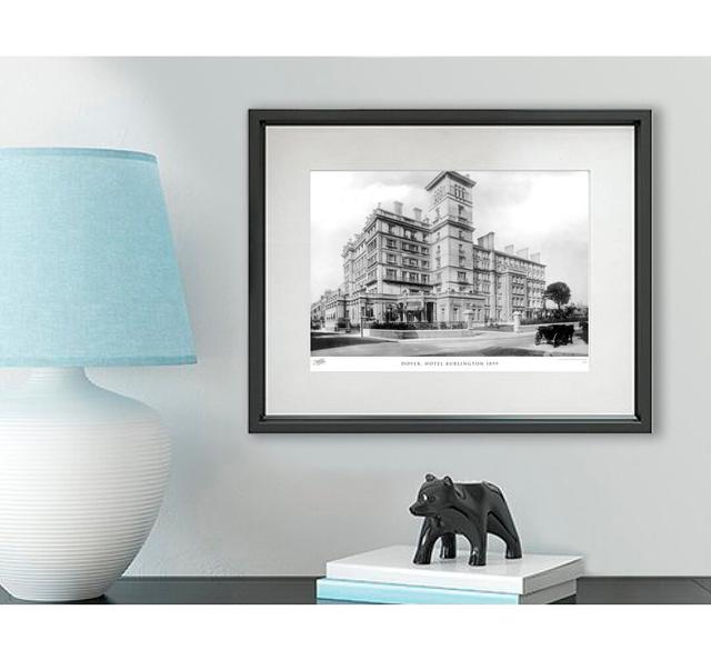 Dover, Hotel Burlington 1899 - Single Picture Frame Print The Francis Frith Collection Size: 60cm H x 80cm W x 2.3cm D on Productcaster.