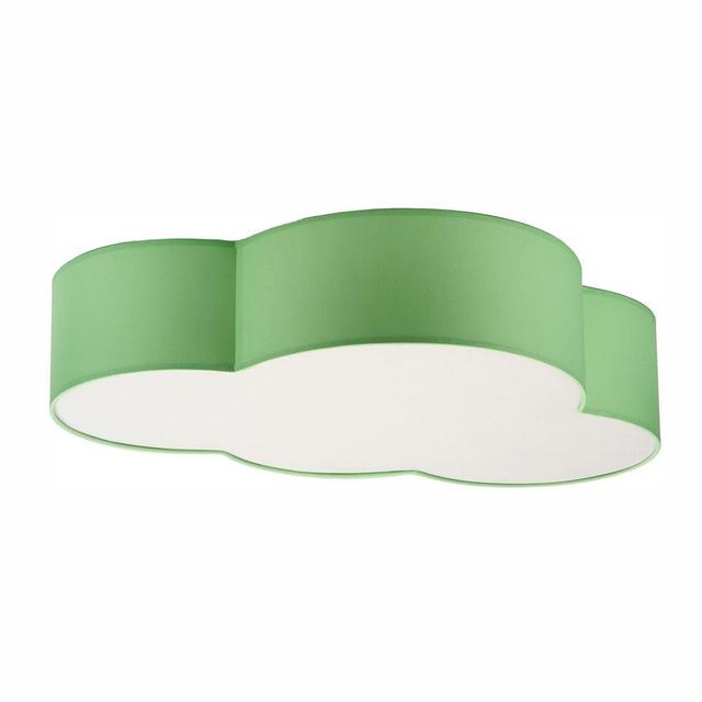 Corvallis 1-Light Flush Mount Ivy Bronx Shade Colour: Green on Productcaster.