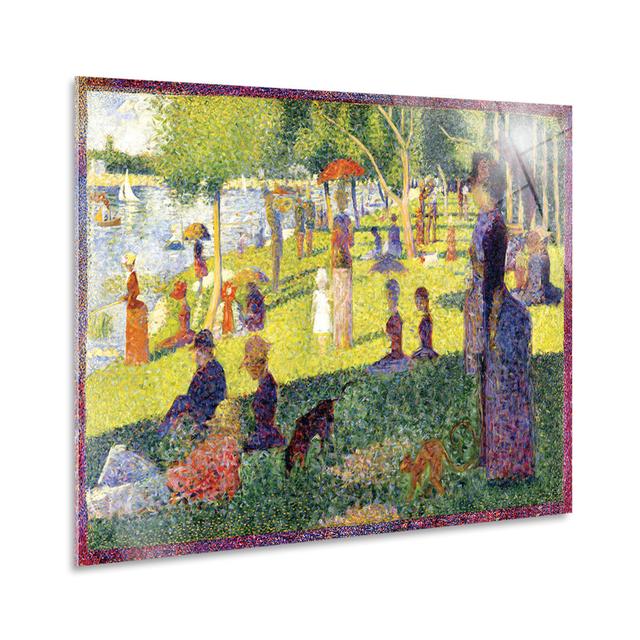 Wandbild Ein Sonntagnachmittag auf der Insel La Grande Jatte von Georges Seurat Marlow Home Co. Format: Kunststoff/Acryl, Größe: 50 cm H x 70 cm B on Productcaster.