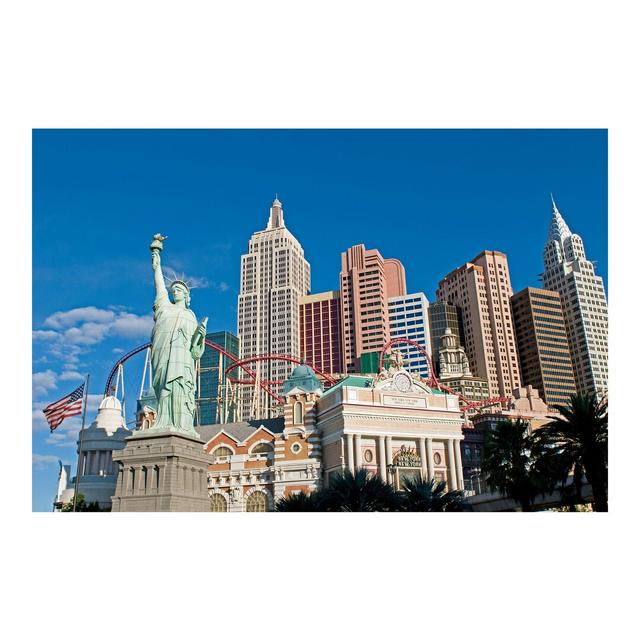 Las Vegas Textured Semi-Gloss Wall Mural East Urban Home Size: 4.8m x 320cm on Productcaster.